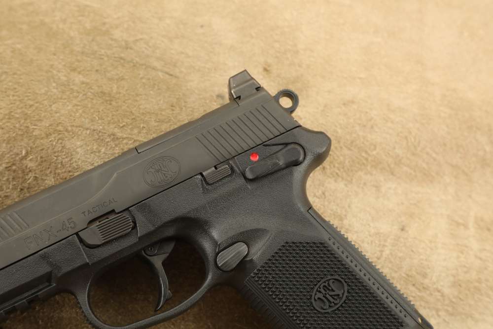 FN America FNX-45 Tactical .45 ACP 5.3" DA/SA Semi-Automatic Pistol-img-8