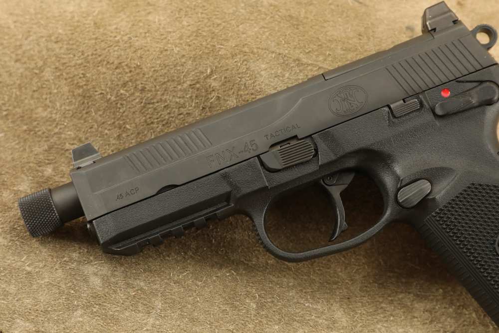 FN America FNX-45 Tactical .45 ACP 5.3" DA/SA Semi-Automatic Pistol-img-7