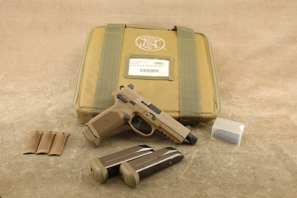 FN America FNX-45 Tactical .45 ACP 5.3" DA/SA Semi-Automatic Pistol-img-3