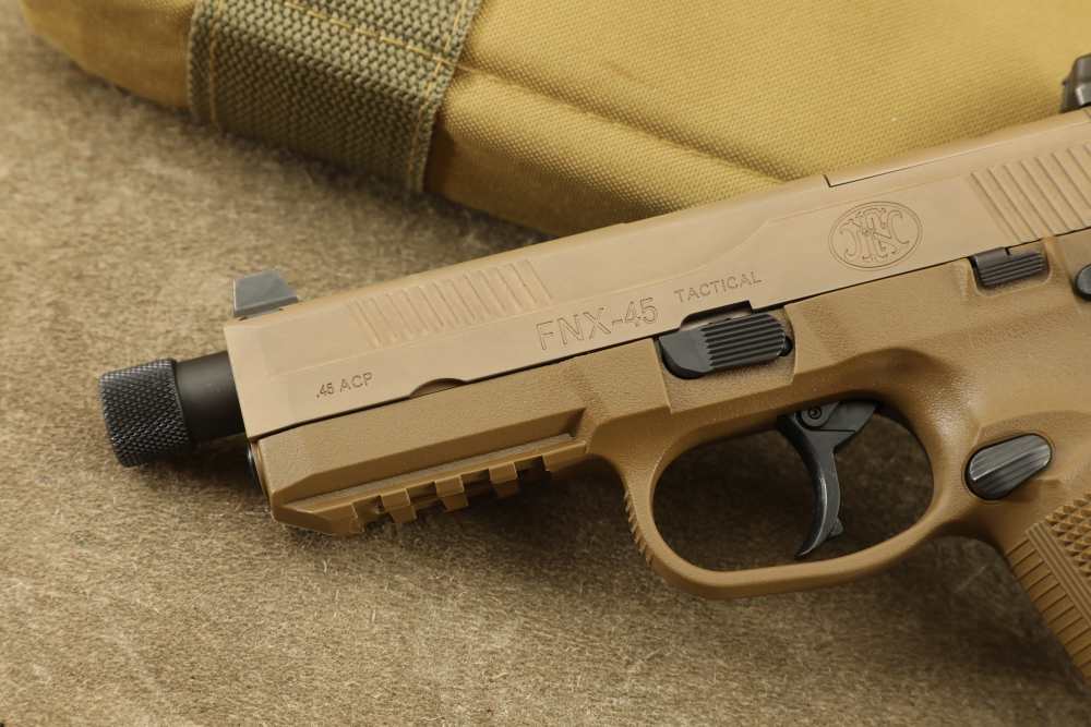 FN America FNX-45 Tactical .45 ACP 5.3" DA/SA Semi-Automatic Pistol-img-8