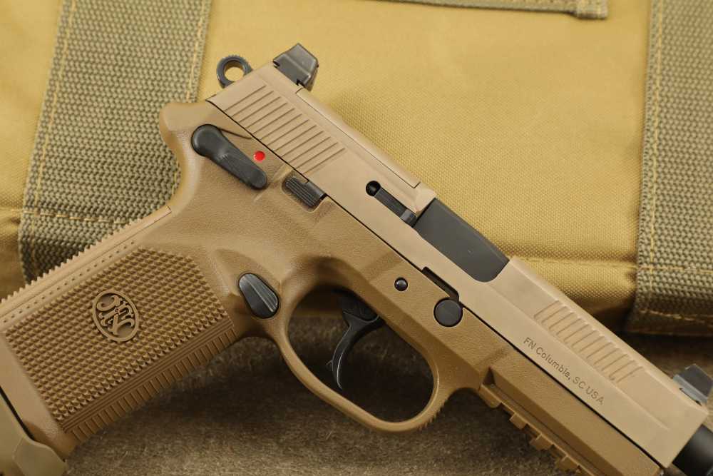 FN America FNX-45 Tactical .45 ACP 5.3" DA/SA Semi-Automatic Pistol-img-5
