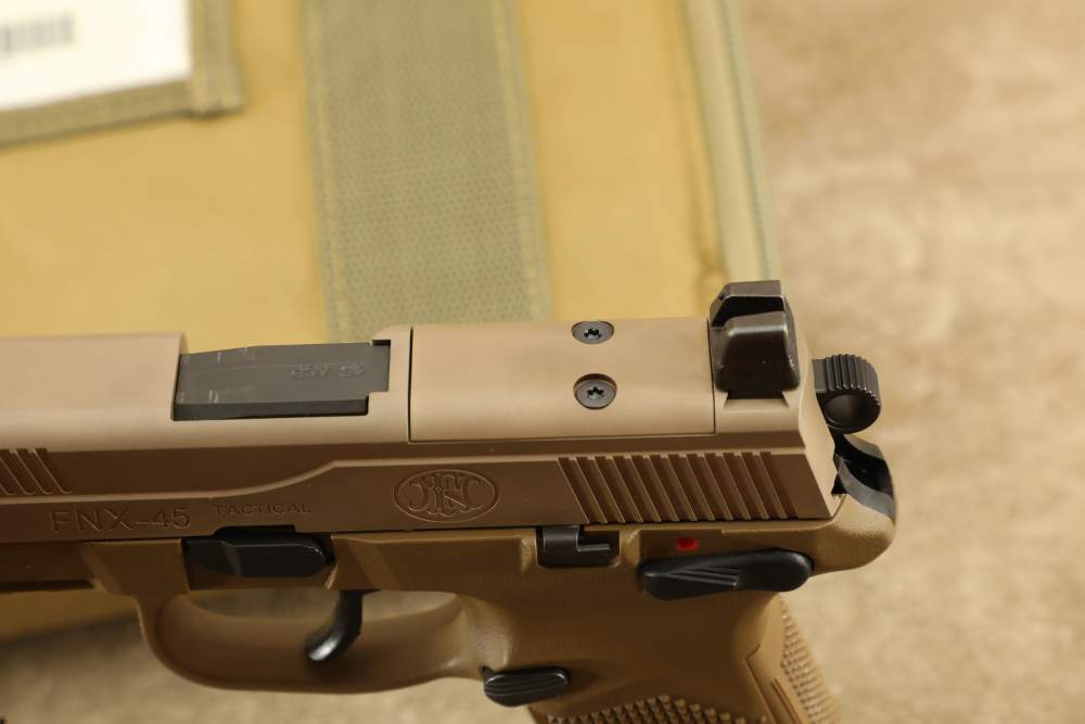FN America FNX-45 Tactical .45 ACP 5.3" DA/SA Semi-Automatic Pistol-img-16
