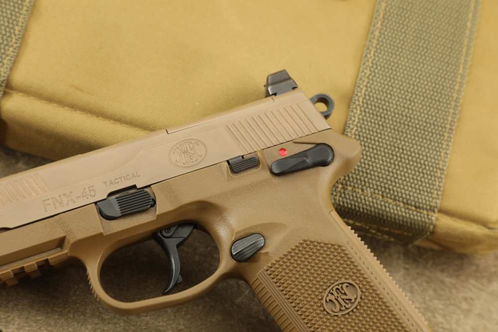 FN America FNX-45 Tactical .45 ACP 5.3" DA/SA Semi-Automatic Pistol-img-9