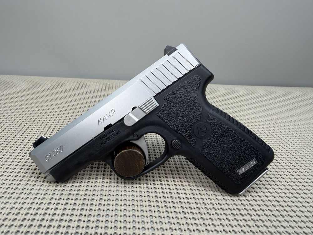 Kahr Arms  CT380 with one six round magazine.-img-0