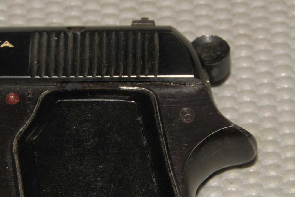 Beretta 1935 7.65mm Brevettata Made in 1944 Occupation 4UT Marked C&R OK-img-9