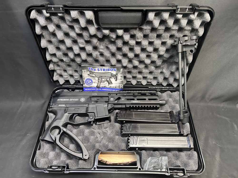 Grand Power Stribog SP10A3 10mm 8" Sub Pistol PDW Tailhook Brace LAYAWAY-img-0
