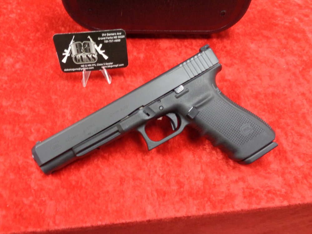 NEW GLOCK G40 MOS Gen 4 10MM OPTIC Ready 3 15rd Mags LONG SLIDE WE TRADE-img-1