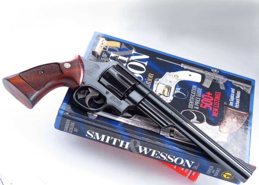 TWO YEAR ONLY 1988 -1990 S&W Model 57-2 Target 41 Remington Magnum 8" NICE-img-0