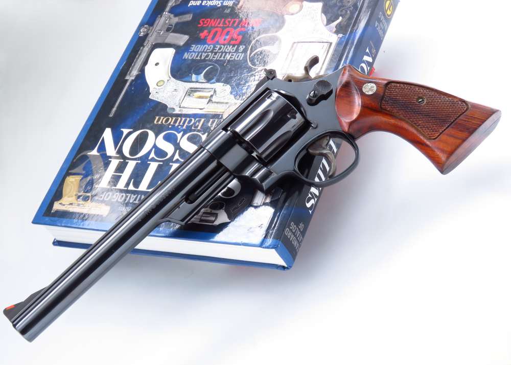 TWO YEAR ONLY 1988 -1990 S&W Model 57-2 Target 41 Remington Magnum 8" NICE-img-1
