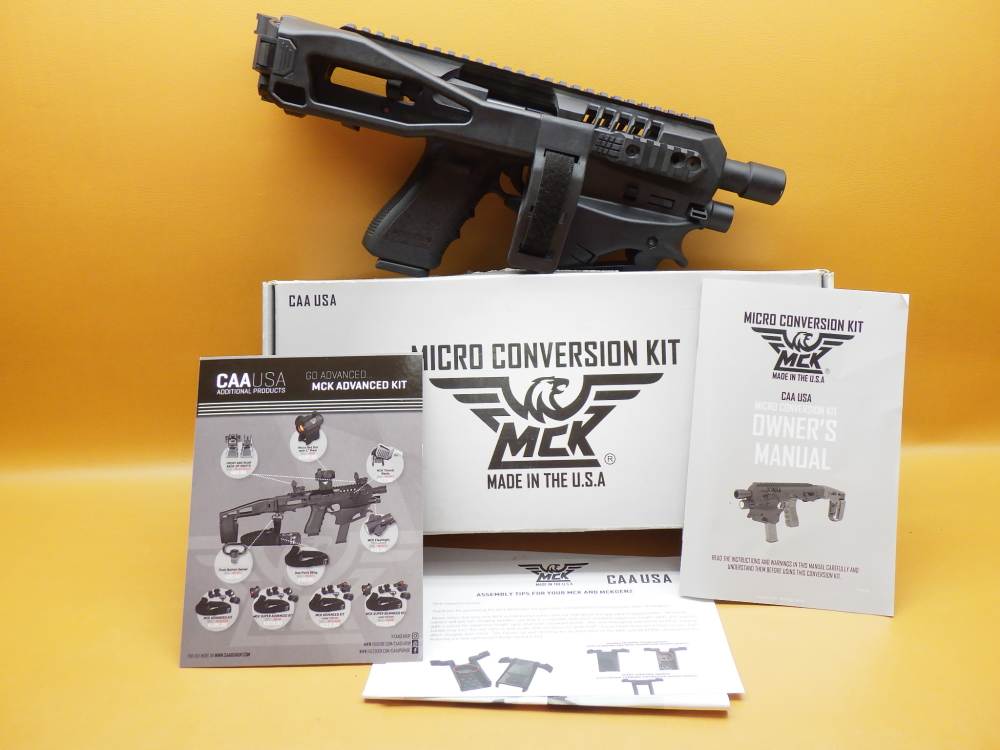 Glock G17 Gen 3 9mm 4.49"Bbl w/CAA Micro Conv Kit - Folding Brace-img-41
