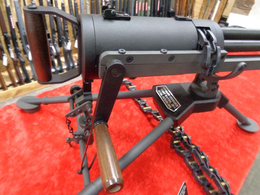 Tippman Ordnance 22 GATLING GUN 22LR 6 Barrel w TRIPOD Belt Feed WE TRADE-img-2