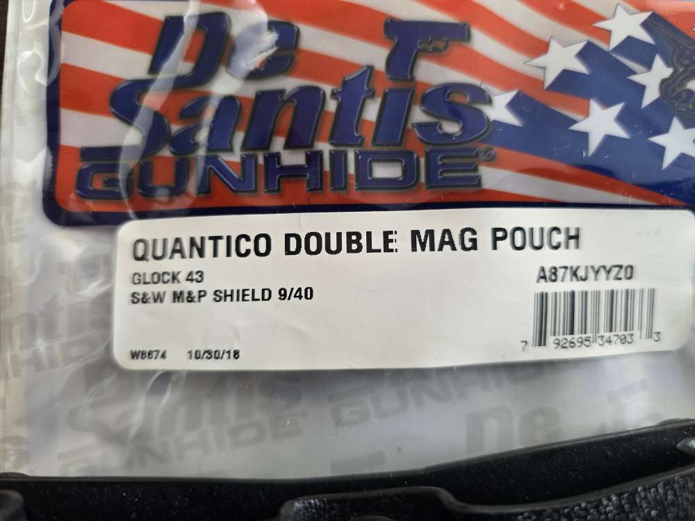 Glock 43 Magazine Pouch DeSantis-img-1