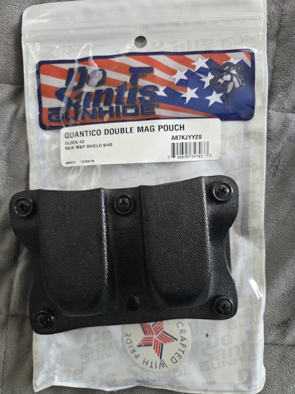 Glock 43 Magazine Pouch DeSantis-img-0