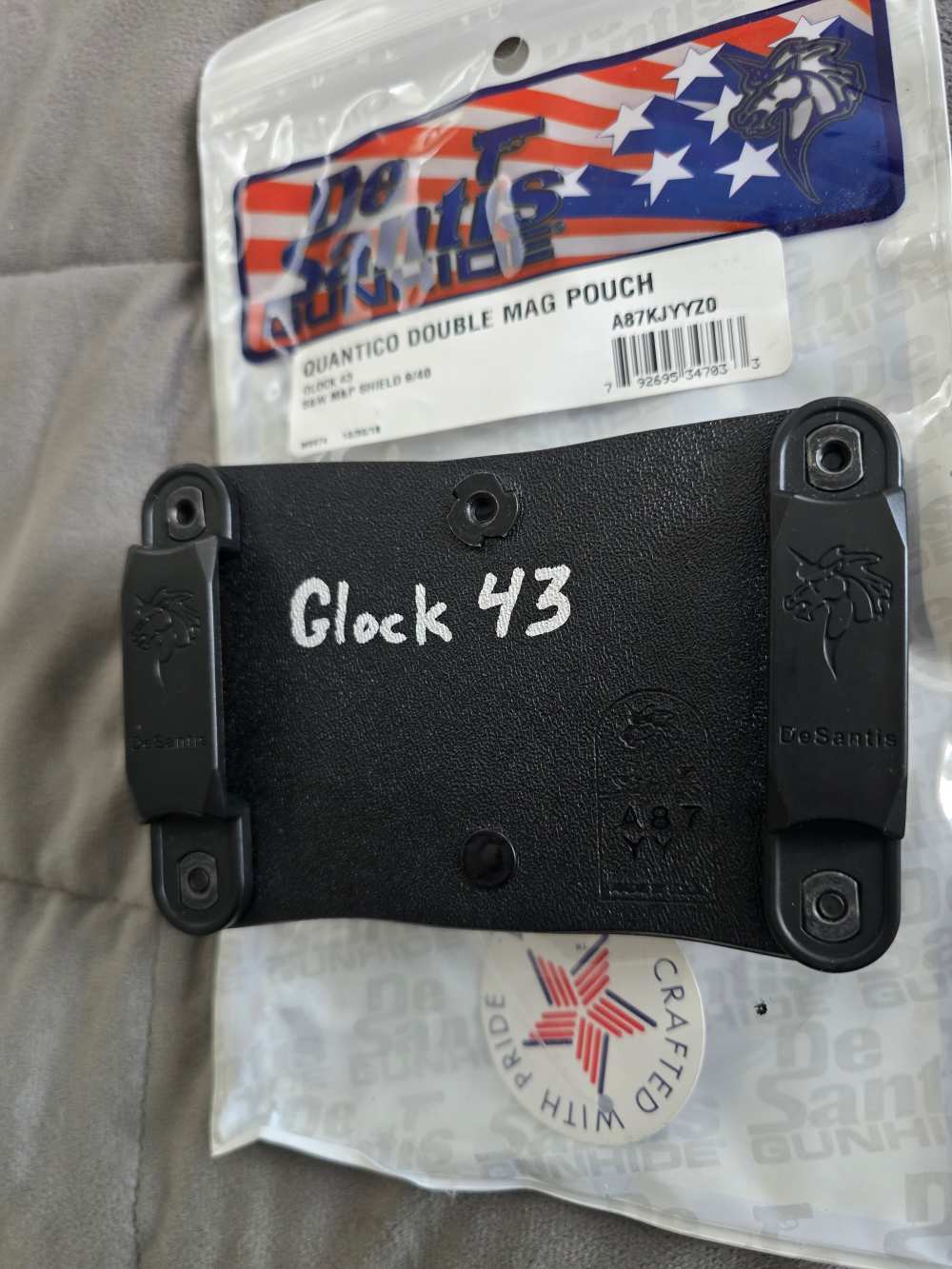 Glock 43 Magazine Pouch DeSantis-img-2
