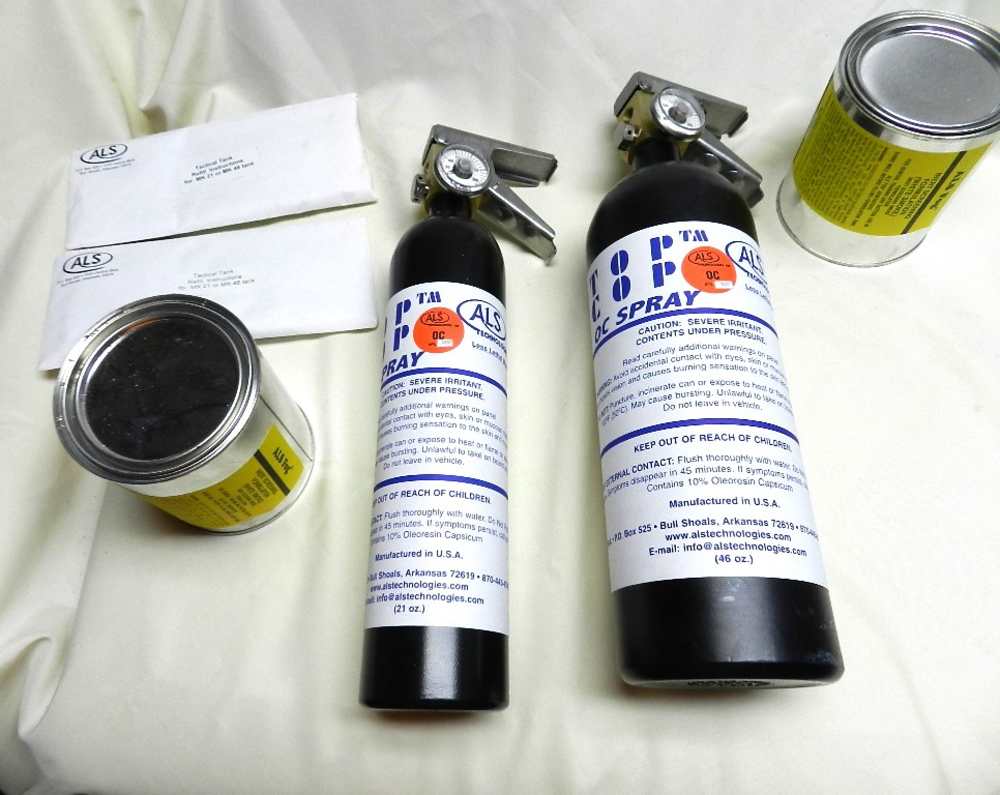 ALS Defense Technologies TOP COP OC Tanks & ALS FOG Cans-img-0