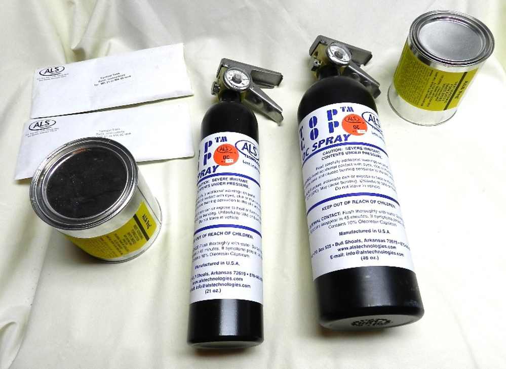 ALS Defense Technologies TOP COP OC Tanks & ALS FOG Cans-img-1