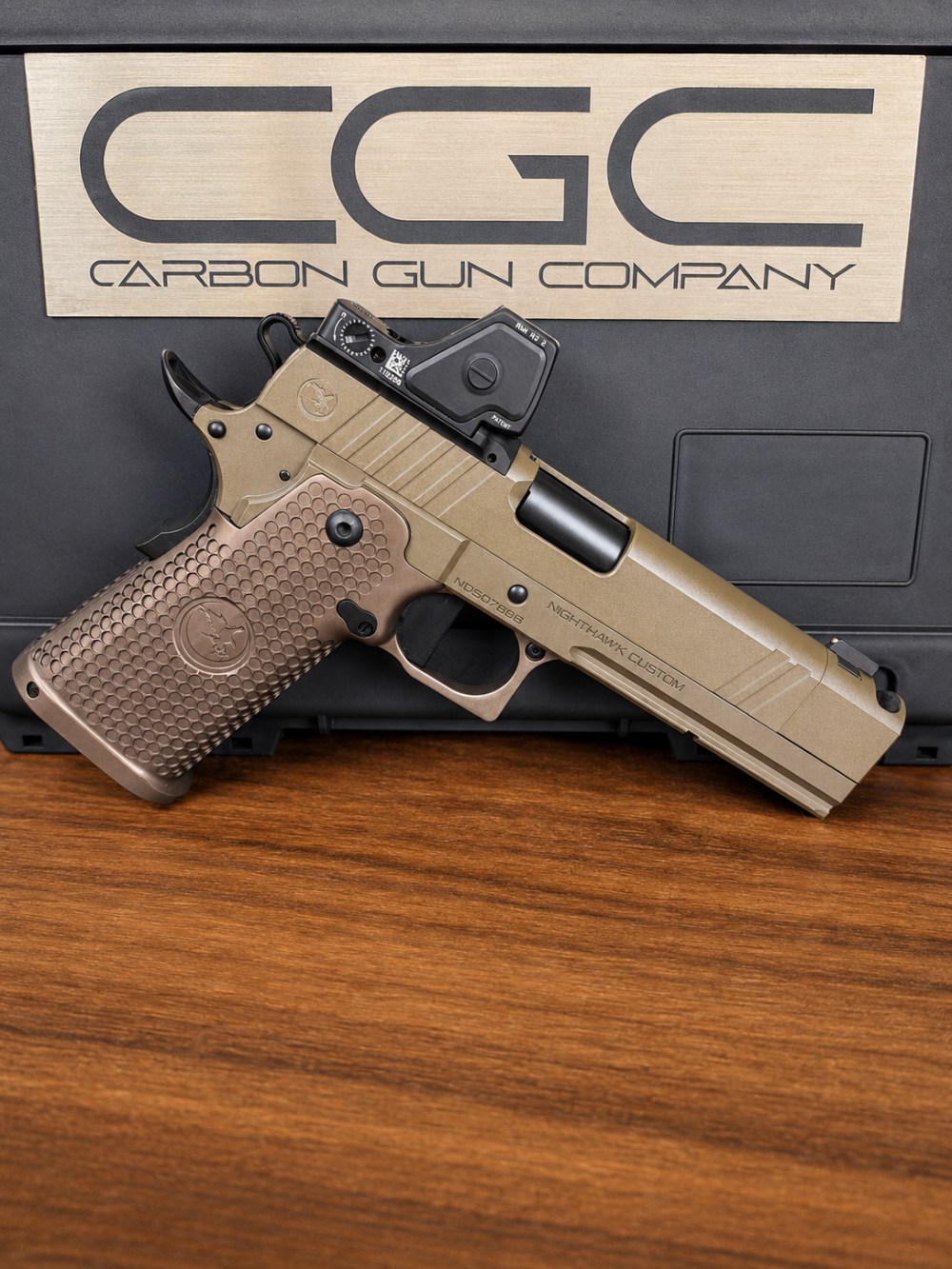 Nighthawk Custom Sandhawk Double Stack 9mm w/ RMR HD-img-1