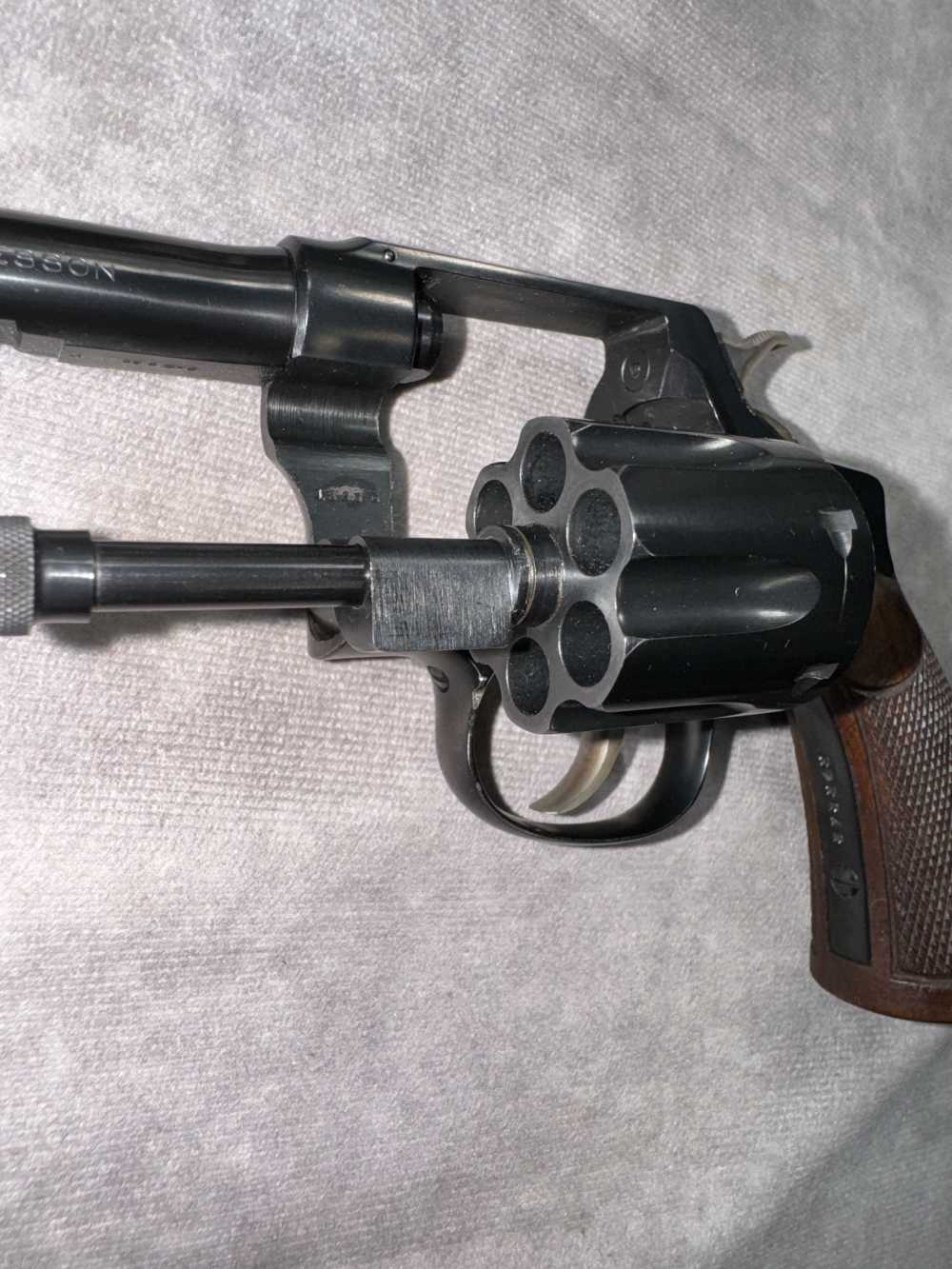 USED! SMITH & WESSON REGULATION POLICE .32 S&W LONG PRE WAR $.01 PENNY-img-33