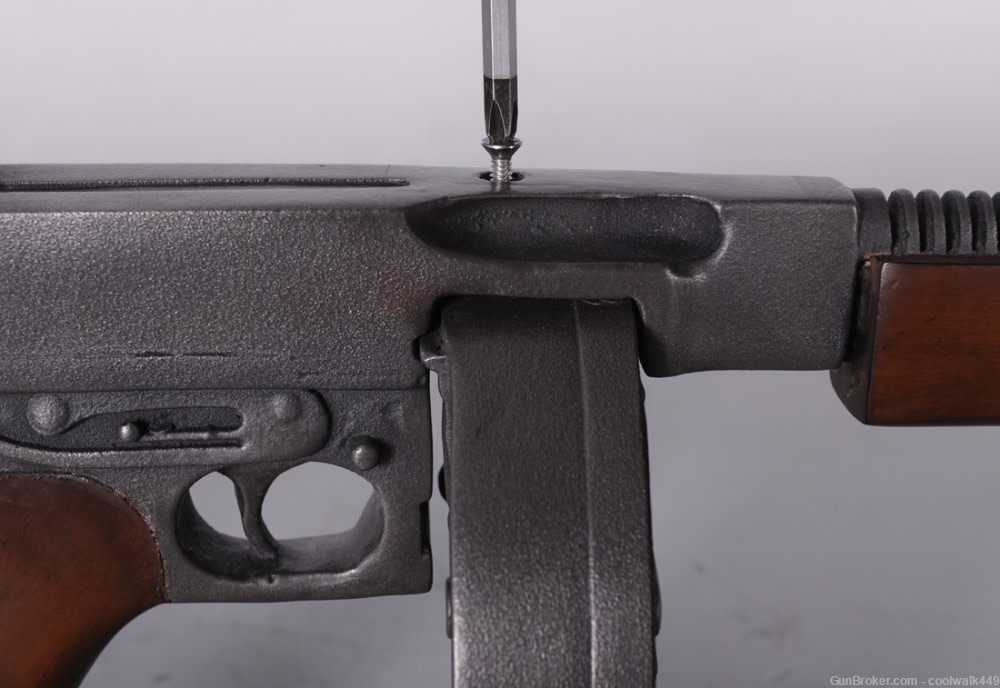 Thompson Drum  m,achine gun replica non firing -img-2