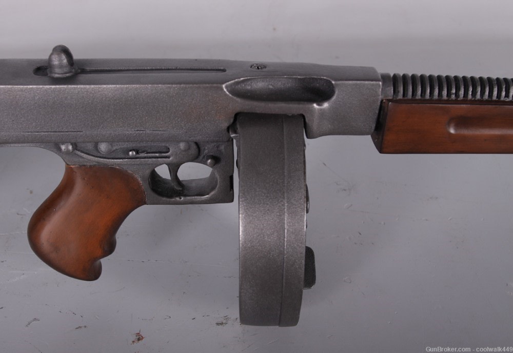 Thompson Drum  m,achine gun replica non firing -img-3
