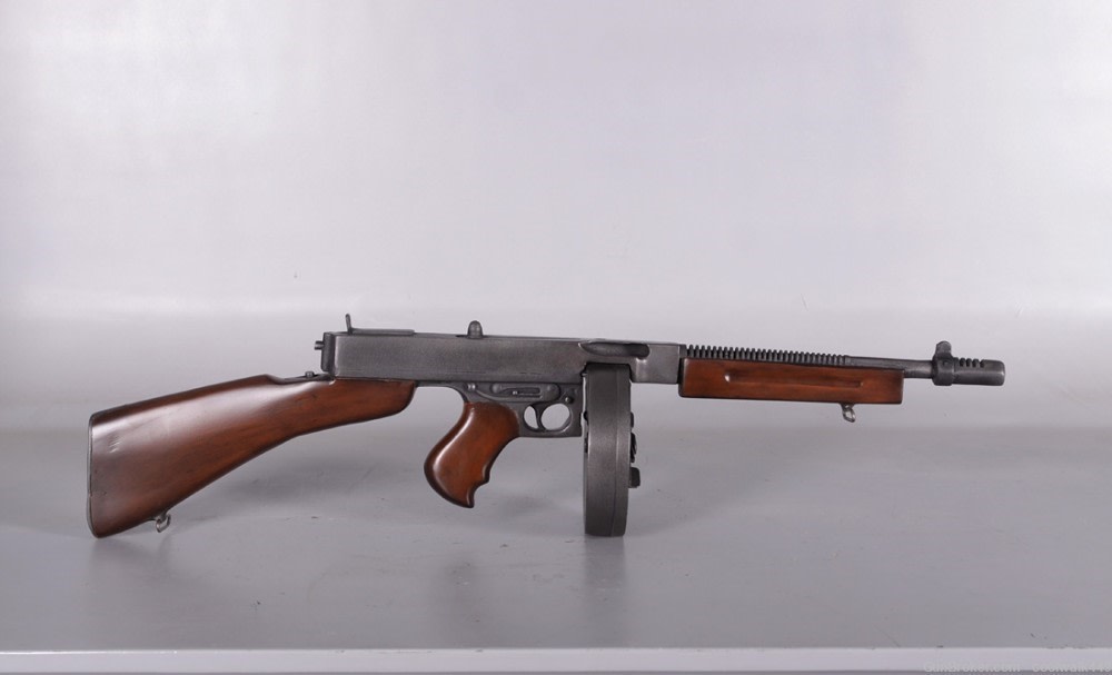 Thompson Drum  m,achine gun replica non firing -img-1