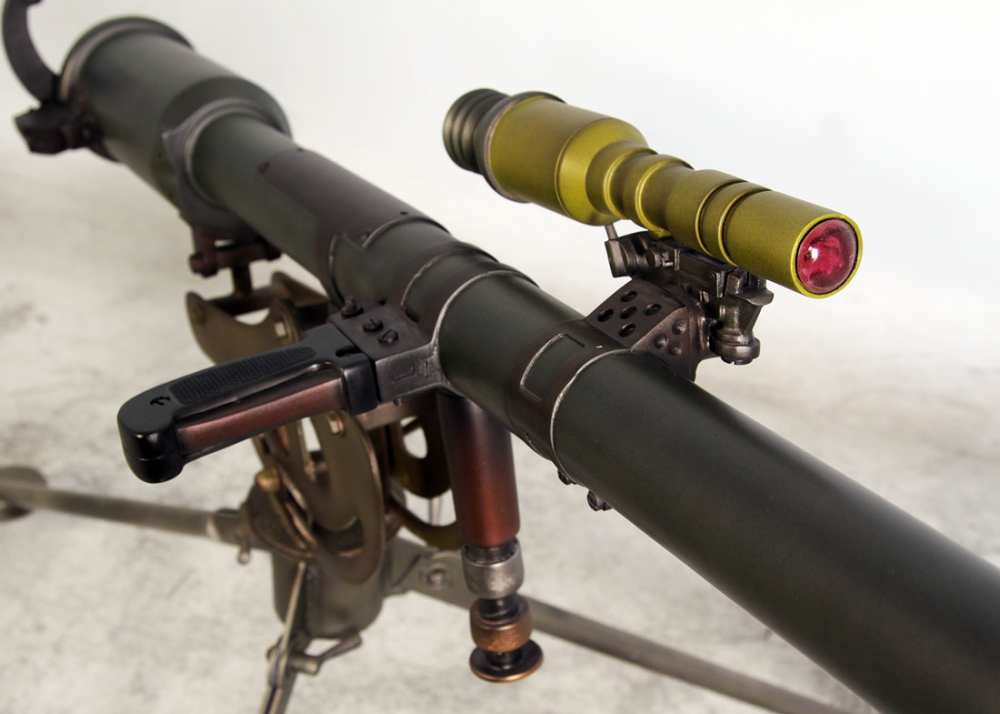 M18 recoilless rifel resin replica non firing  with tripod-img-6