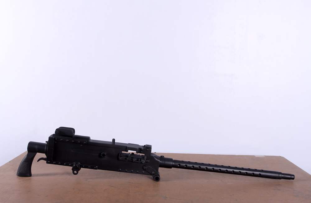 M 1919  AN/M2 30 cal resin replica  machine gun has no moving parts-img-0