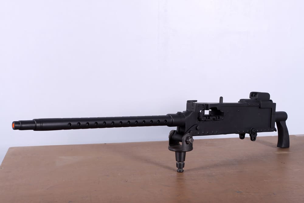 M 1919  AN/M2 30 cal resin replica  machine gun has no moving parts-img-14