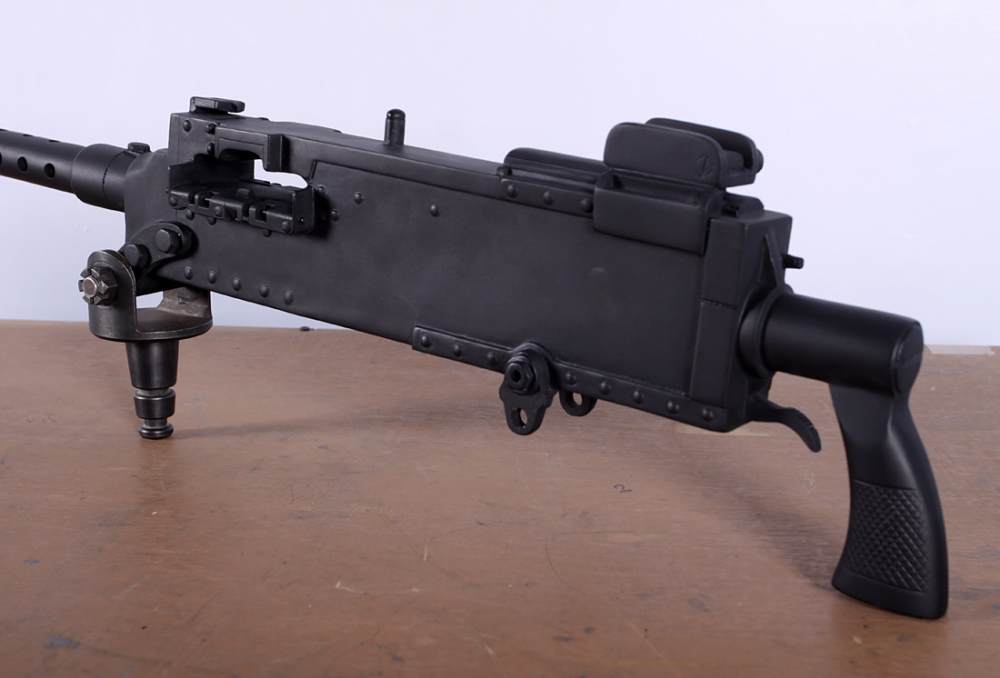 M 1919  AN/M2 30 cal resin replica  machine gun has no moving parts-img-13