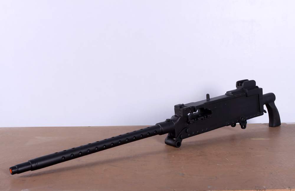M 1919  AN/M2 30 cal resin replica  machine gun has no moving parts-img-4