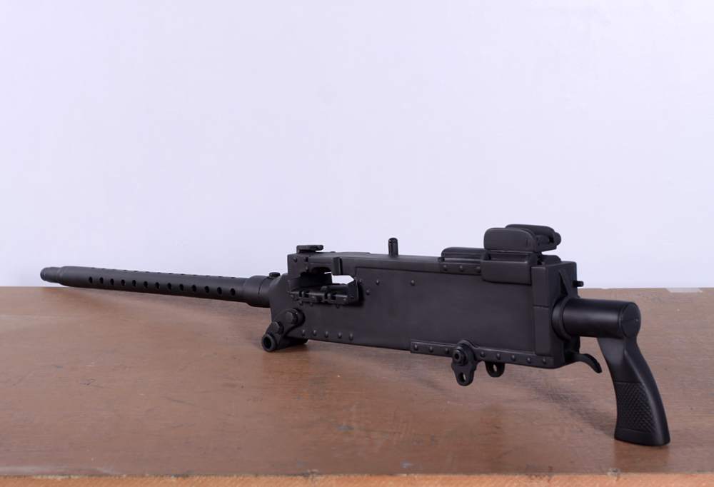 M 1919  AN/M2 30 cal resin replica  machine gun has no moving parts-img-7