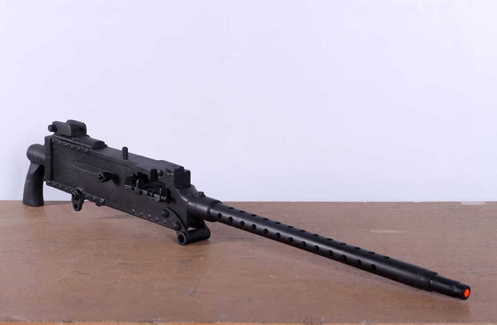 M 1919  AN/M2 30 cal resin replica  machine gun has no moving parts-img-3