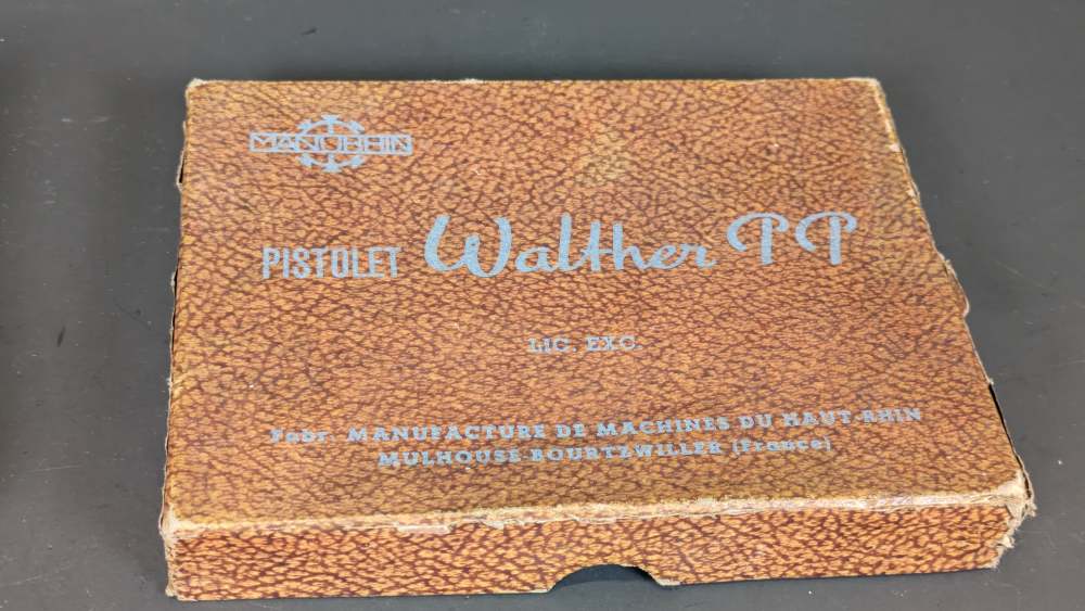 Manhurin/Walther PP Original Box w/ User Manual-img-3