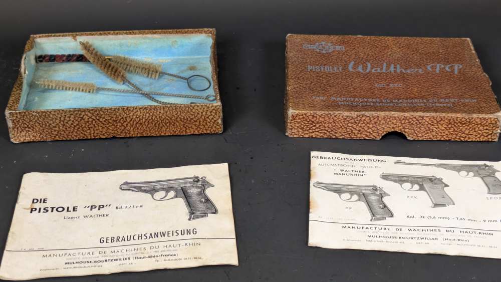 Manhurin/Walther PP Original Box w/ User Manual-img-0