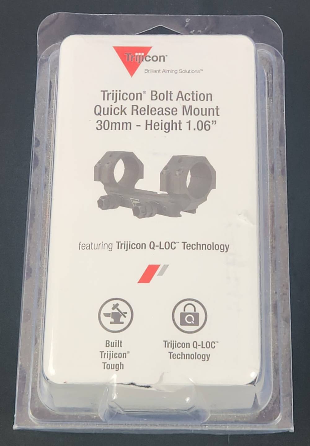 Trijicon Q-LOC QD Mount 1.06" Height, fits 30mm Optic Tube-img-1