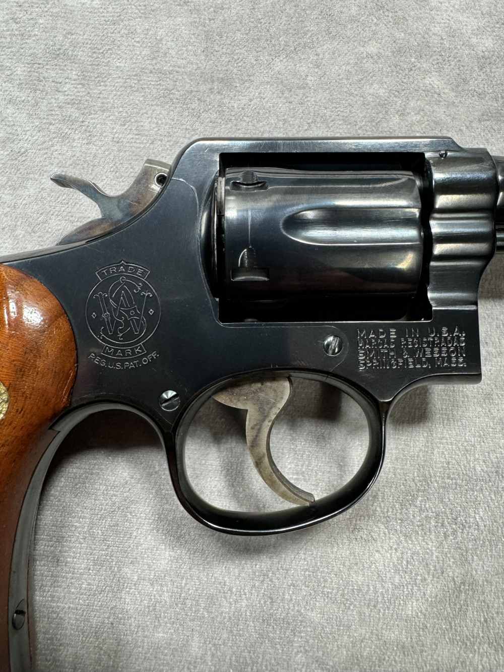 MINT! SMITH & WESSON MODEL 10 BLUED .38 SPECIAL ORIG BOX & PAPERWORK $.01 -img-20