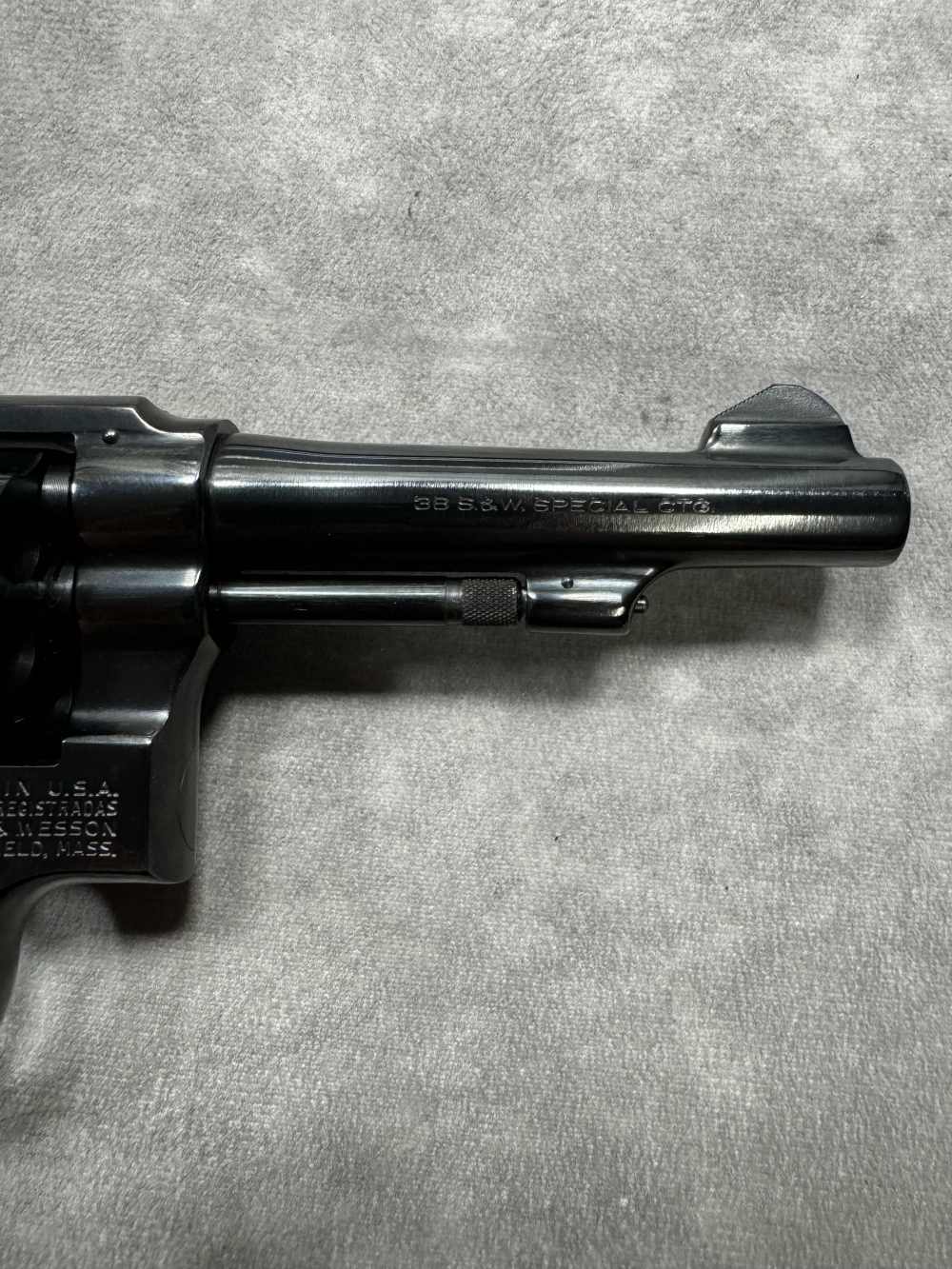 MINT! SMITH & WESSON MODEL 10 BLUED .38 SPECIAL ORIG BOX & PAPERWORK $.01 -img-18