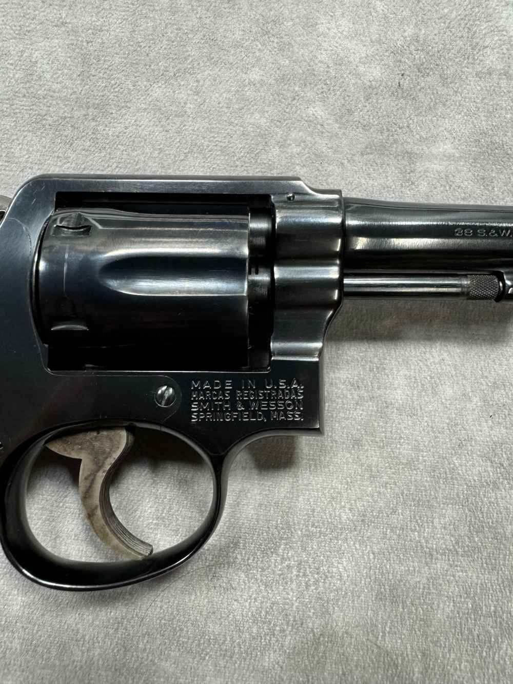MINT! SMITH & WESSON MODEL 10 BLUED .38 SPECIAL ORIG BOX & PAPERWORK $.01 -img-19