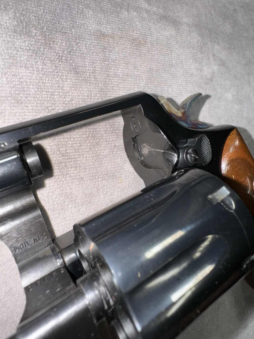 MINT! SMITH & WESSON MODEL 10 BLUED .38 SPECIAL ORIG BOX & PAPERWORK $.01 -img-29