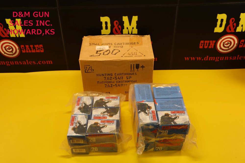 Barnaul 7.62x54R SP ammo 500 round lot Mosin & SVT -img-0