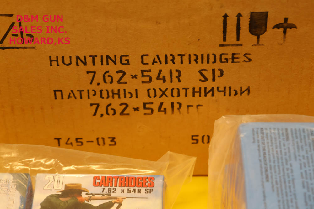 Barnaul 7.62x54R SP ammo 500 round lot Mosin & SVT -img-1
