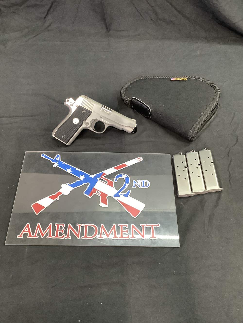 Colt MK IV 380 1911 series 80 w/3 mags-img-0