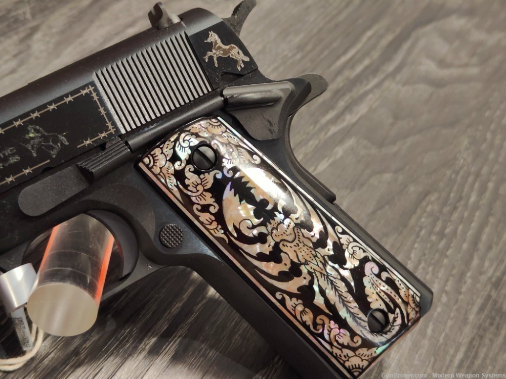 COLT 1911 EL MALVADO ENGRAVED SCORPION O1911C-45-img-5