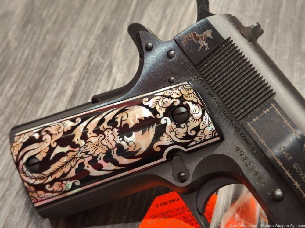 COLT 1911 EL MALVADO ENGRAVED SCORPION O1911C-45-img-8