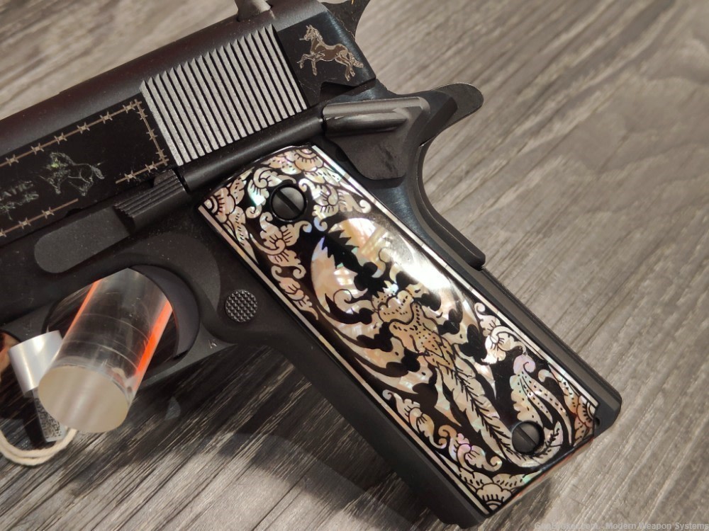 COLT 1911 EL MALVADO ENGRAVED SCORPION O1911C-45-img-6