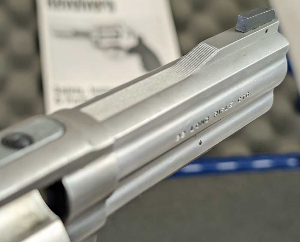 1995 Smith & Wesson 617-1 4" 22LR DA/SA 6-Shot Stainless 617 Pre Lock-img-10