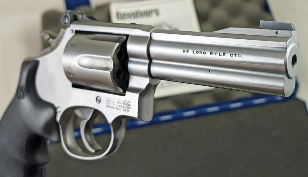 1995 Smith & Wesson 617-1 4" 22LR DA/SA 6-Shot Stainless 617 Pre Lock-img-5