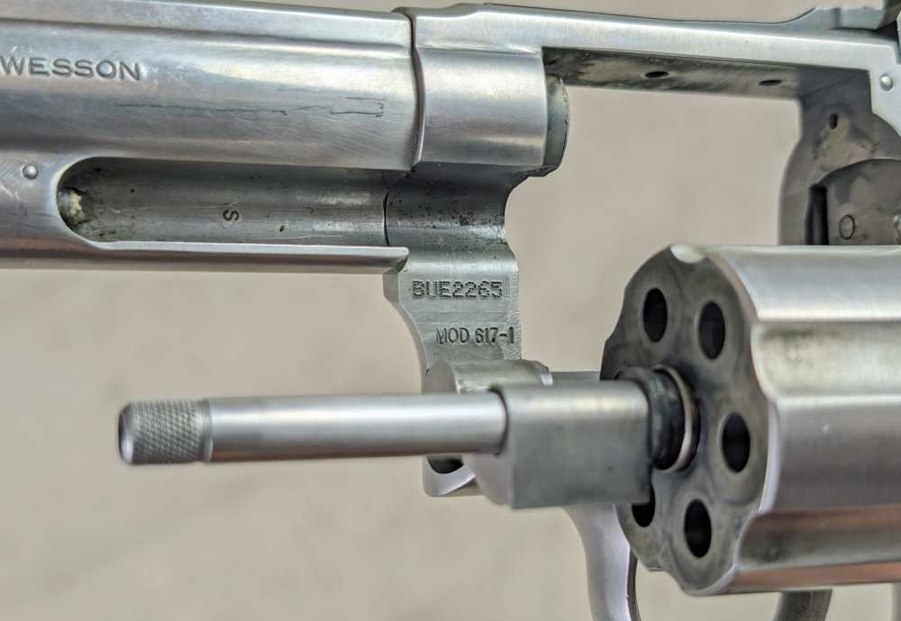 1995 Smith & Wesson 617-1 4" 22LR DA/SA 6-Shot Stainless 617 Pre Lock-img-17