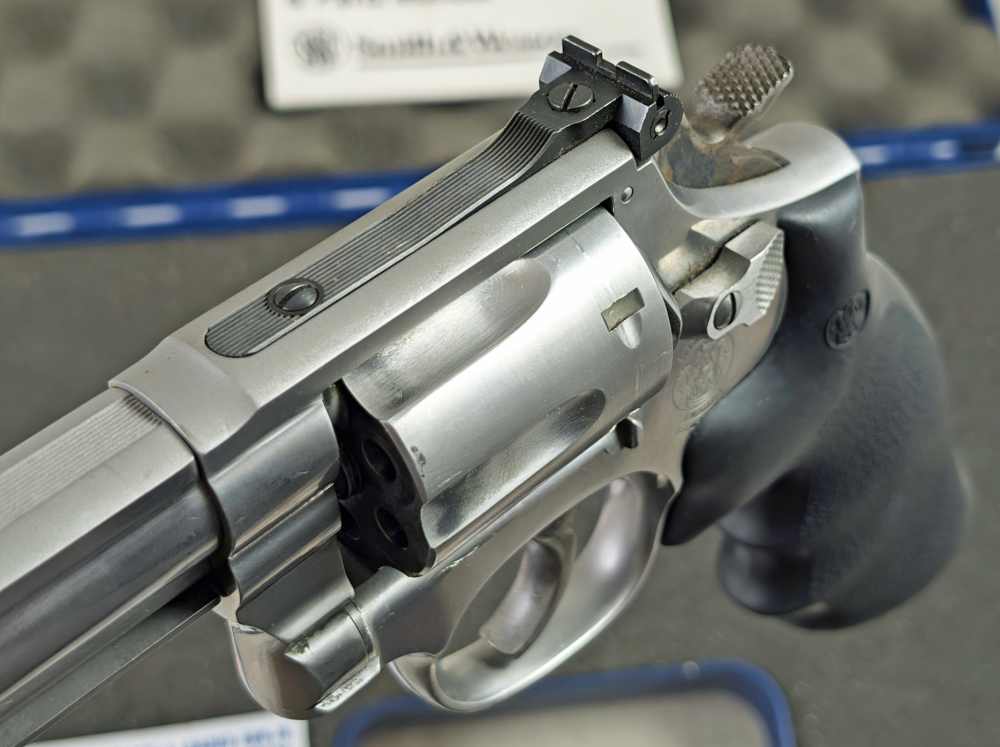 1995 Smith & Wesson 617-1 4" 22LR DA/SA 6-Shot Stainless 617 Pre Lock-img-9