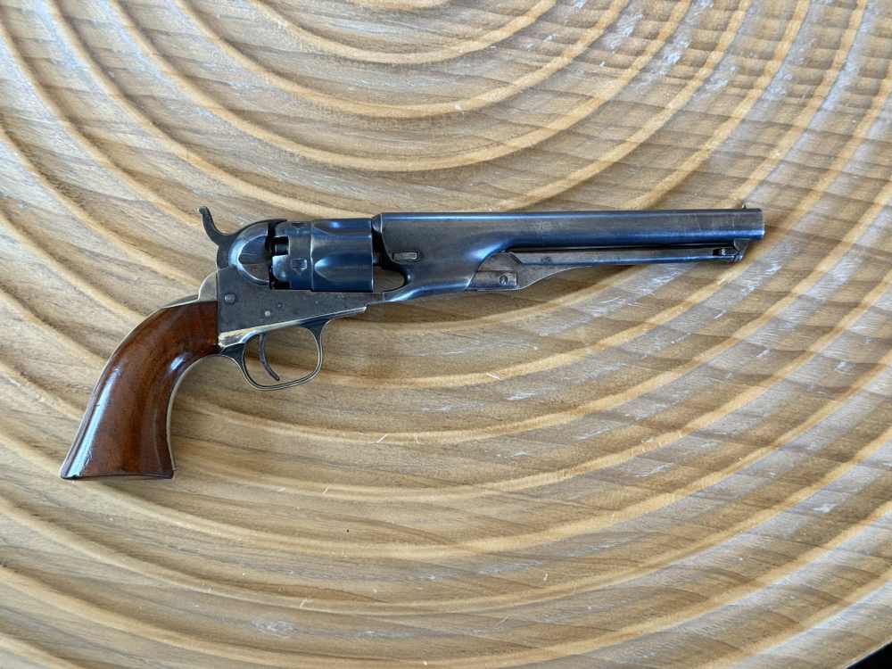 Excellent 1862 colt revolver. Case colors. -img-2
